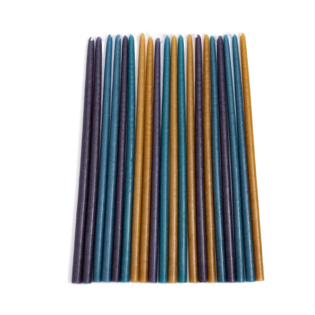 Set of 20 thin candles -...