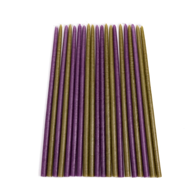 Set of 20 thin candles -...