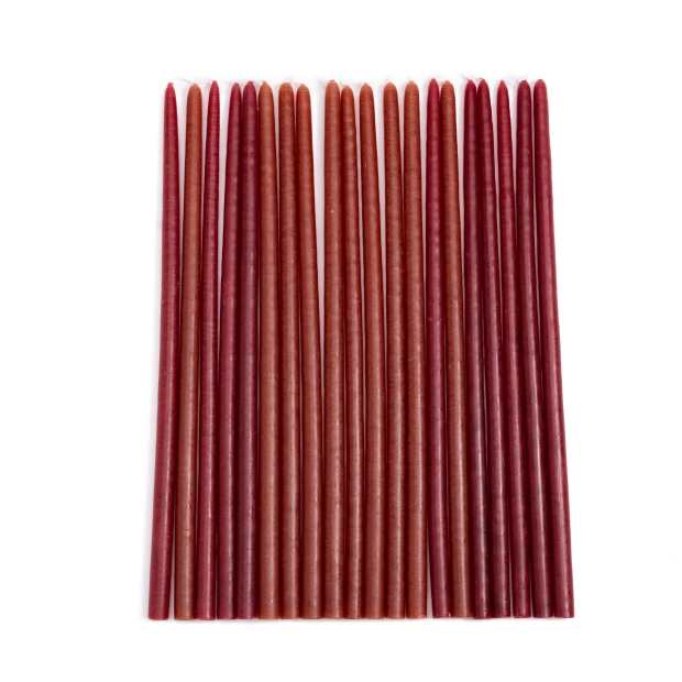 Set of 20 thin candles -...
