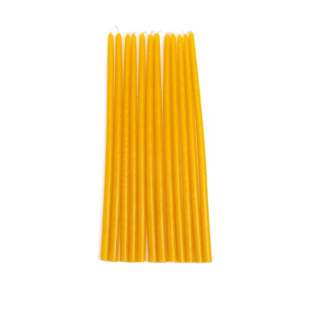 Set of 10 thin candles -...