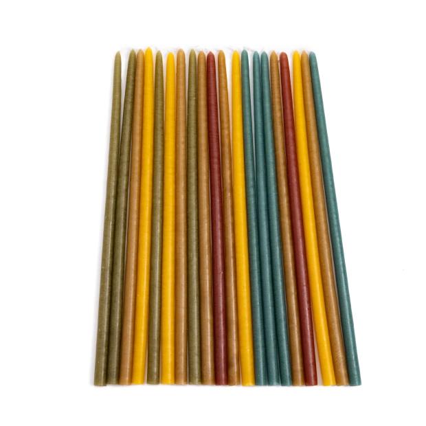 Set of 20 thin candles -...