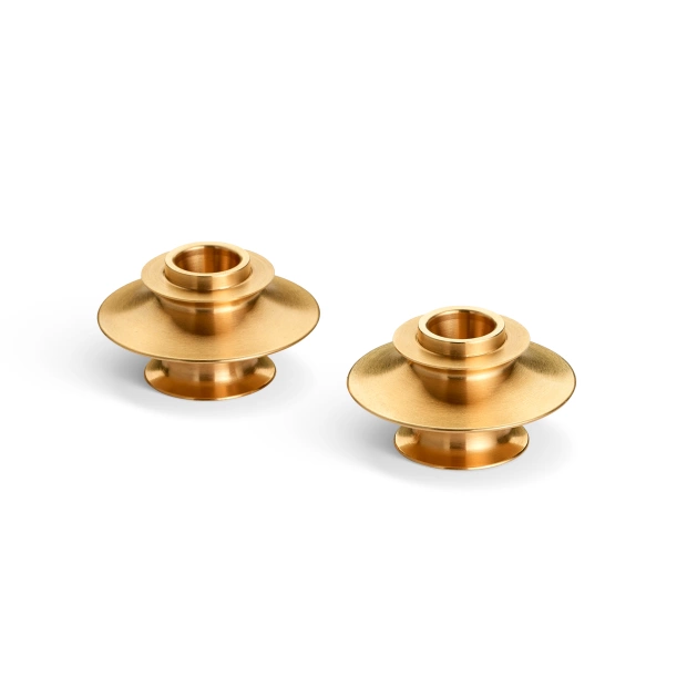 Set of 12 thin candles and...
