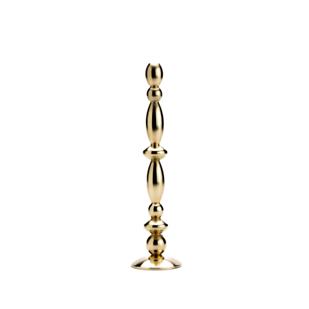 VICTORIA - BRASS CANDLE HOLDER