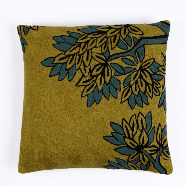 Coussin brodé Victoria