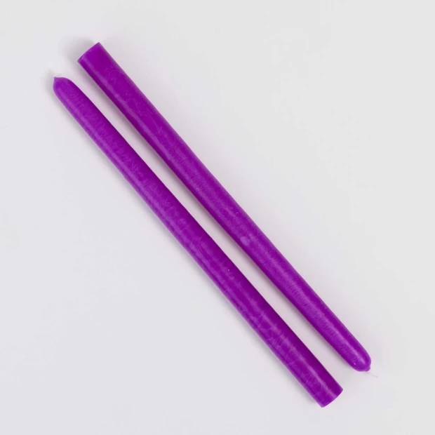 Duo bougies Violet