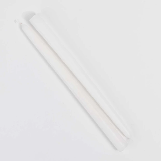 Duo bougies Blanc