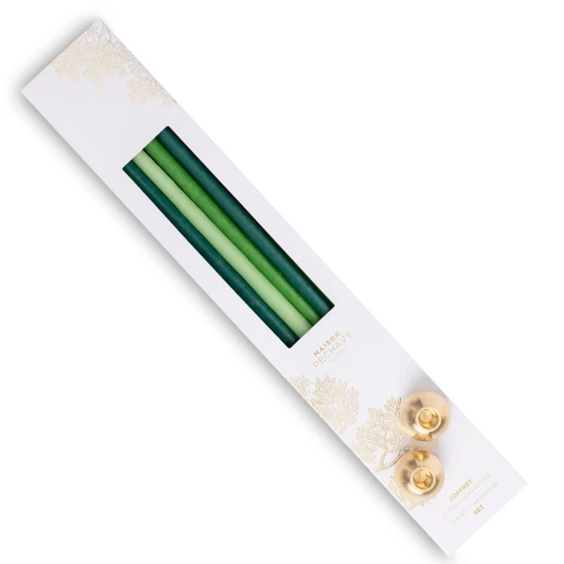 Coffret bougies fines et...