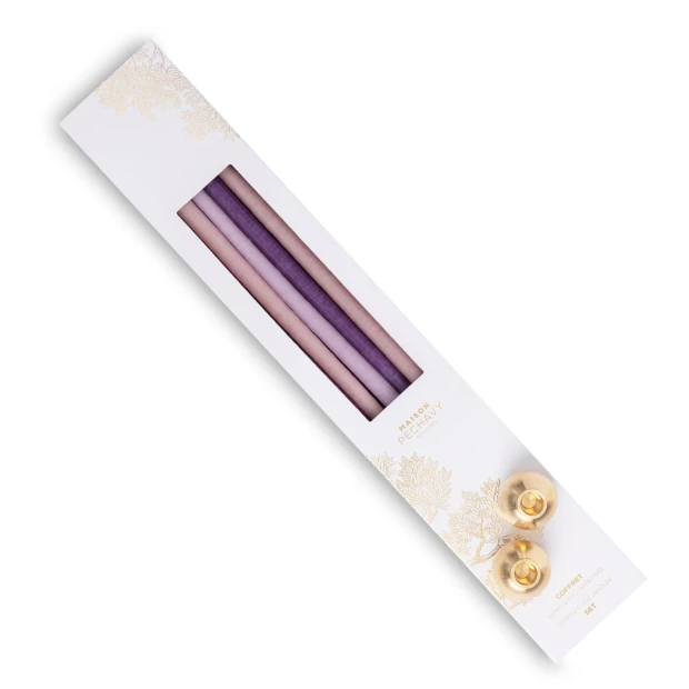 Coffret bougies fines et...