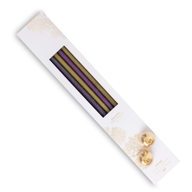 Coffret bougies fines et...