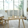 Totem DANDY ivory and 1970 candleholder