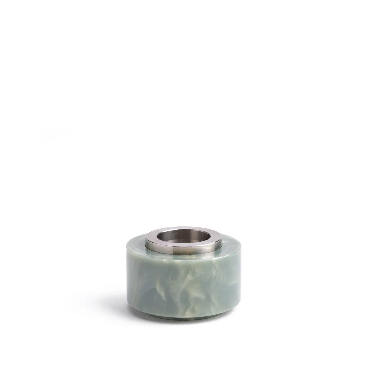 DANDY CELADON CANDLEHOLDER - STAINLESS STEEL