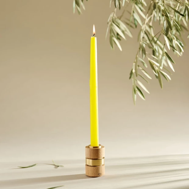 Duo bougies Mimosa