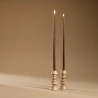 Pagode Candle holder - Natural beech wood