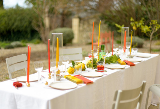 Déco de Table style Capri | MAISON PECHAVY